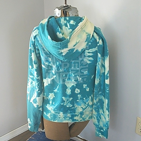 THE NORTHFACE CUSTOM BLEACH HOODIE WOMANS M - Picture 4 of 6